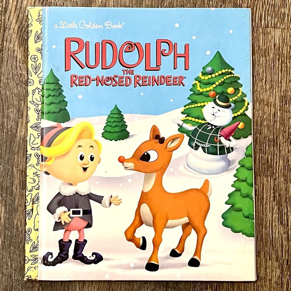 Rudolph the Red-Nosed Reindeer Little Golden Book 2006 Christmas Hardcover
